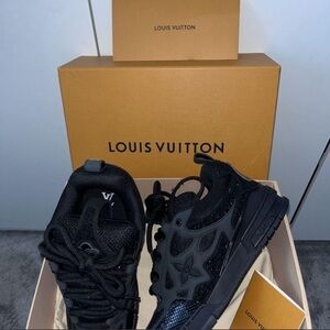 Louis Vuitton skates Black Athletic Shoes